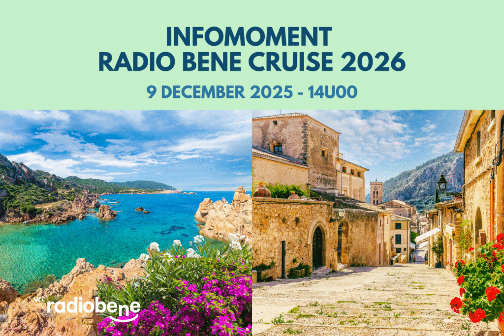 Infonamiddag Radio Bene Cruise 2026